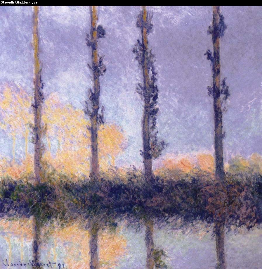 Claude Monet Four Trees